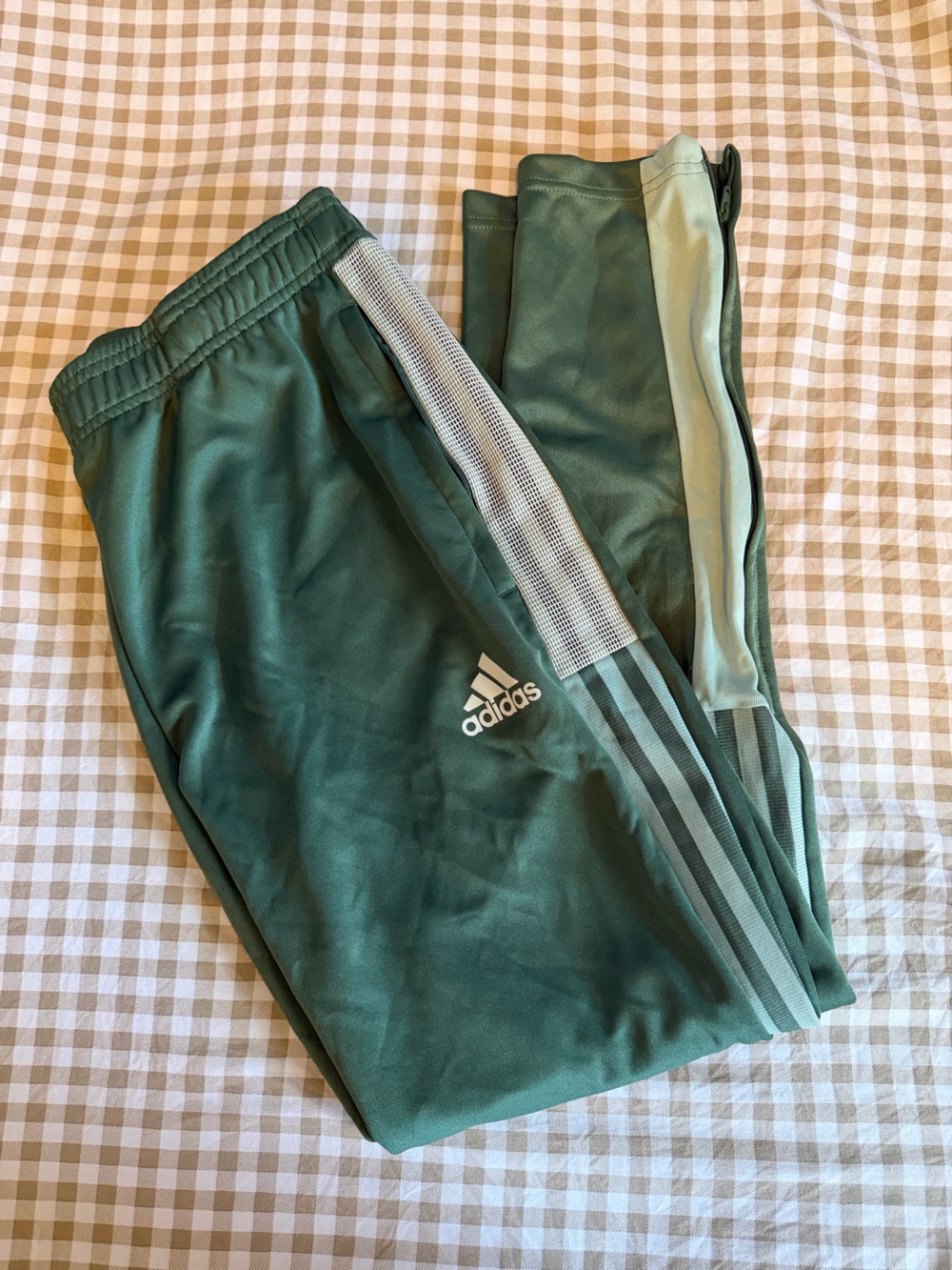 Adidas Mens Prime green sweatpants